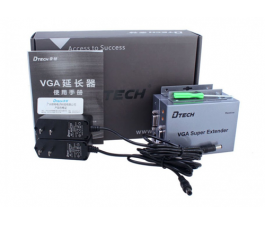 BỘ NỐI DÀI VGA + AUDIO (300M) -> LAN DTECH DT-7020B