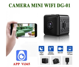 Camera mini Wifi DG-01 HD giám sát, hồng ngoại quay ban đêm, siêu nhỏ không dây