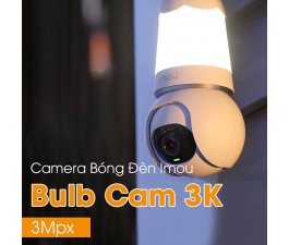 Camera Bóng Đèn Imou IPC-S6DP 3MP WiFi Xoay 360 độ Thông Minh