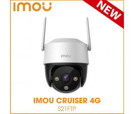 Camera Imou IMOU Cruiser 4G PTZ - 2MP, dùng sim 4G, đủ Đèn Led, Mic ghi âm, Loa báo, Còi báo động.