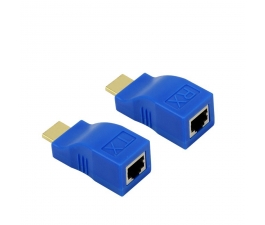Bộ kéo dài HDMI Extender 30m qua cáp mạng Cat5E,6 chuẩn RJ45